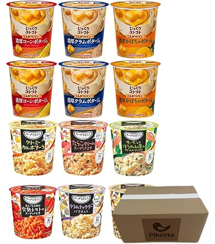 じっくりコトコトこんがりパン　カップスープ　3種　66個　まとめ売り 楽天市場】じっくりコトコト こんがりパン セットの通販